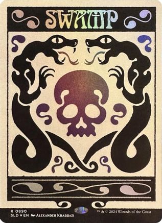 Image of Swamp (0890) (Rainbow Foil) (SLD-890) - Secret Lair Drop Series Foil