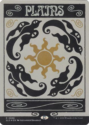 Image of Plains (0888) (Rainbow Foil) (SLD-888) - Secret Lair Drop Series Foil