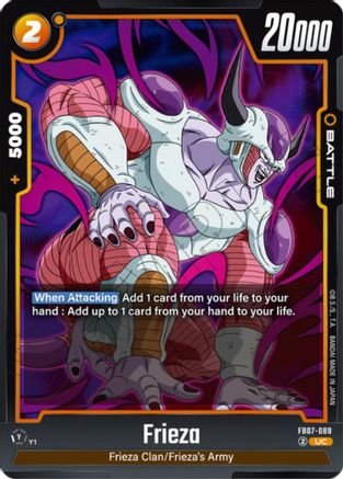 Image of Frieza - FB07-089 (FB07-089) - Wish For Shenron