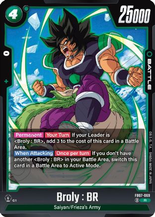 Image of Broly : BR (FB07-069) - Wish For Shenron Holofoil