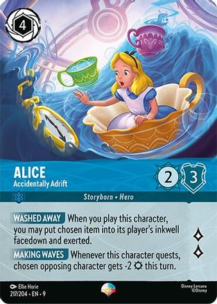 Image of Alice - Accidentally Adrift (Epic) (217/204) - Fabled Holofoil
