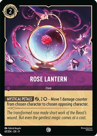 Image of Rose Lantern (67/204) - Fabled Cold Foil