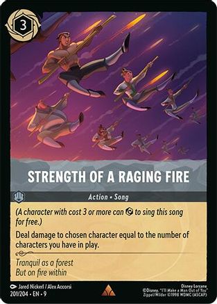 Image of Strength of a Raging Fire (201/204) - Fabled