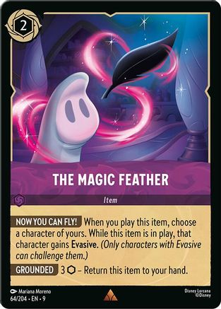 Image of The Magic Feather (64/204) - Fabled Cold Foil