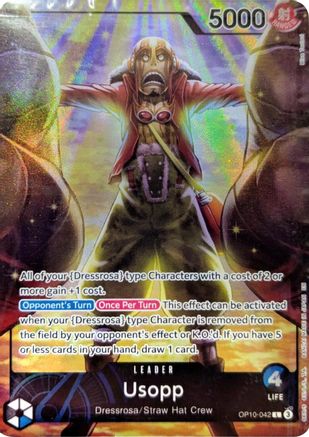 Image of Usopp (Official Playmat -Limited Edition Vol. 3-) (OP10-042) - One Piece Promotion Cards Foil