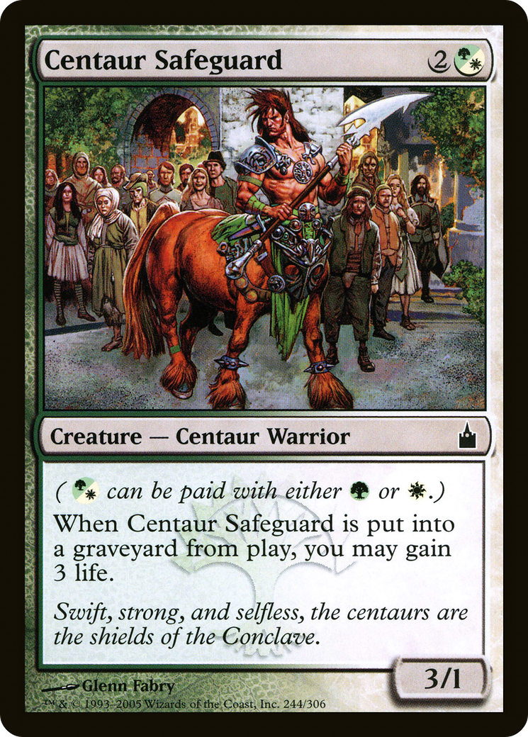 Image of Centaur Safeguard (RAV-244) - Ravnica: City of Guilds
