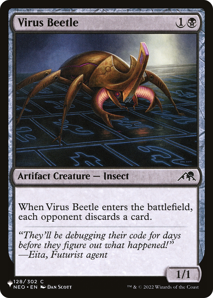 Image of Virus Beetle (LIST-NEO-128) - The List
