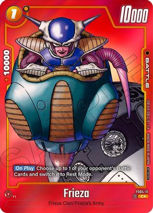 Image of Frieza - FS04-11 (Limited Pack MANGA Version 01) (FS04-11) - Tournament and Championship Promos Holofoil