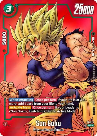 Image of Son Goku - FP-034 (Limited Pack MANGA Version 01) (FP-034) - Tournament and Championship Promos Holofoil