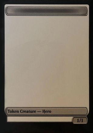 Image of Blank Hero Token (UMP-) - Unique and Miscellaneous Promos