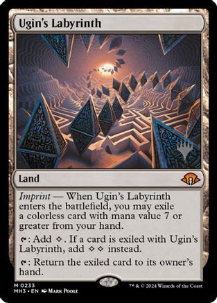 Image of Ugin's Labyrinth (PPEOE-233) - Promo Pack: Edge of Eternities Foil