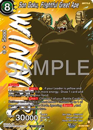 Image of Son Goku, Frightful Great Ape (Ultra-Bout Series Tournament Pack Vol.13) (Winner) (P-707) - Tournament Promotion Cards Foil
