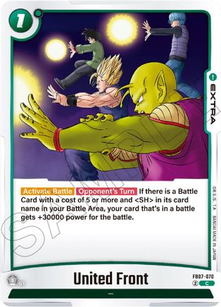 Image of United Front (FB07-070) - Wish For Shenron