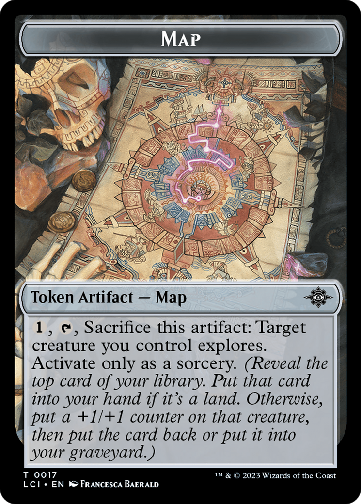 Image of Map (TLCI-017) - The Lost Caverns of Ixalan Tokens