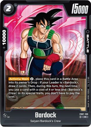 Image of Bardock (FB07-109) - Wish For Shenron Holofoil