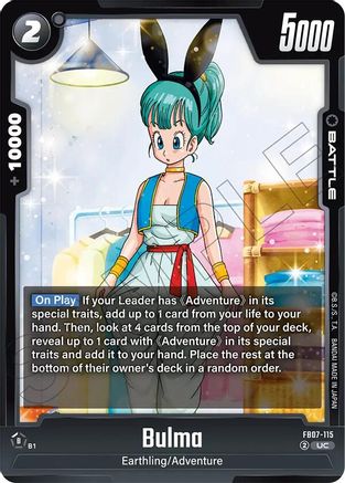 Image of Bulma - FB07-115 (FB07-115) - Wish For Shenron
