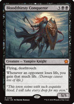 Image of Bloodthirsty Conqueror (PPEOE-058) - Promo Pack: Edge of Eternities