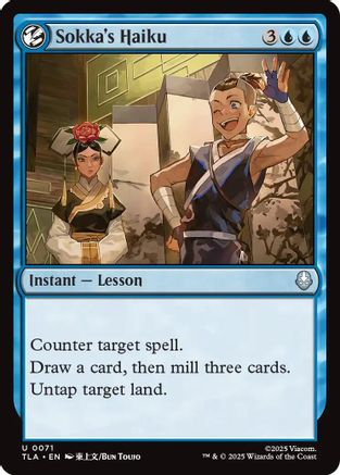Image of Sokka's Haiku (TLA-071) - Avatar: The Last Airbender