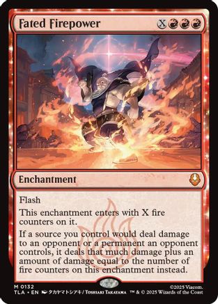 Image of Fated Firepower (TLA-132) - Avatar: The Last Airbender