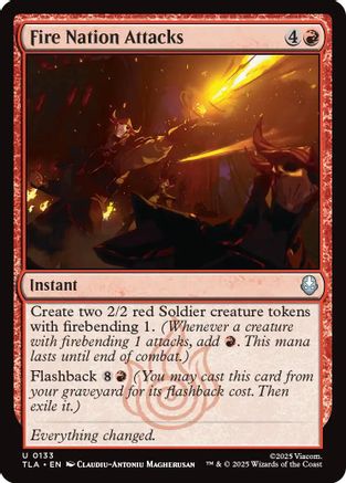 Image of Fire Nation Attacks (TLA-133) - Avatar: The Last Airbender