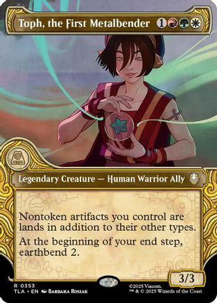 Image of Toph, the First Metalbender (Showcase) (TLA-353) - Avatar: The Last Airbender