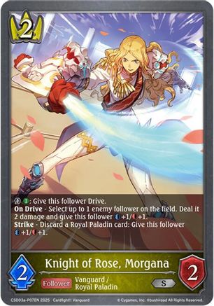 Image of Knight of Rose, Morgana - P07EN (Foil) (CSD03a-P07EN) - CSD03 Cardfight Vanguard