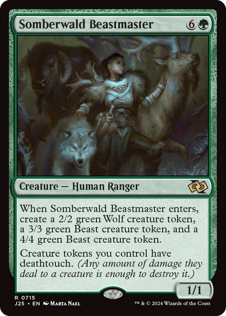 Image of Somberwald Beastmaster (J25-715) - Foundations Jumpstart