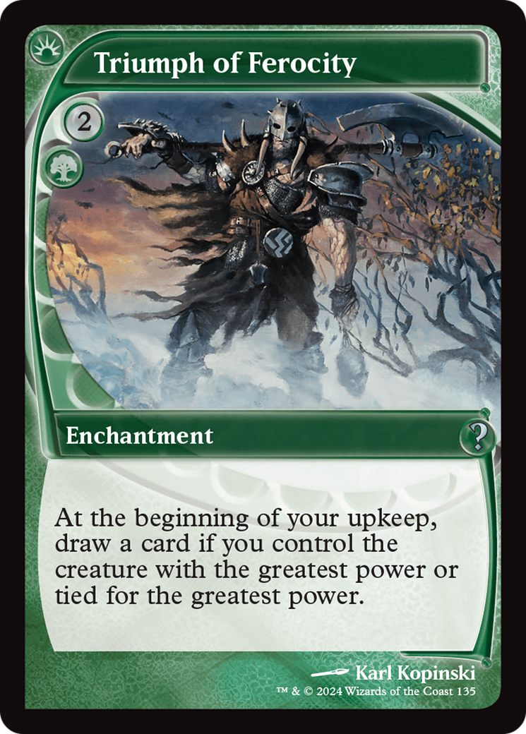 Image of Triumph of Ferocity (Future Sight) (MB2-135) - Mystery Booster 2