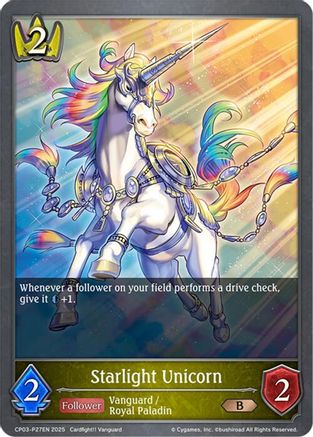 Image of Starlight Unicorn - P27EN (Foil) (CP03-P27EN) - CP03 Cardfight Vanguard
