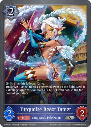 Image of Turquoise Beast Tamer - P34EN (Foil) (CP03-P34EN) - CP03 Cardfight Vanguard