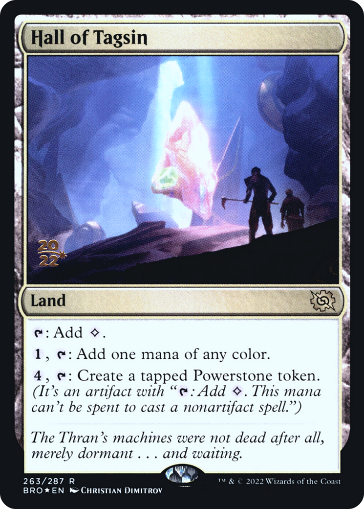 Image of Hall of Tagsin (PRE-263) - The Brothers' War Promos Foil