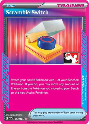 Image of Scramble Switch 186  - Holofoil Prize Pack Series Cards - ACE SPEC Rare