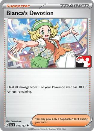Image of Bianca's Devotion 142/162  - Holofoil Prize Pack Series Cards - Uncommon