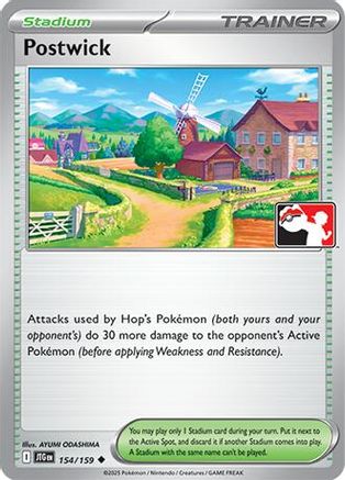 Image of Postwick 154  - Holofoil Prize Pack Series Cards - Holo Rare