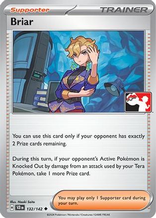 Image of Briar 132/142  - Holofoil Prize Pack Series Cards - Uncommon