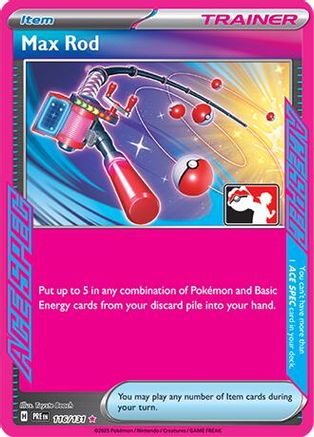 Image of Max Rod 116  - Holofoil Prize Pack Series Cards - ACE SPEC Rare