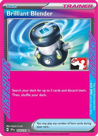 Image of Brilliant Blender 164  - Holofoil Prize Pack Series Cards - ACE SPEC Rare