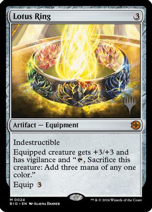 Image of Lotus Ring (PPEOE-024) - Promo Pack: Edge of Eternities