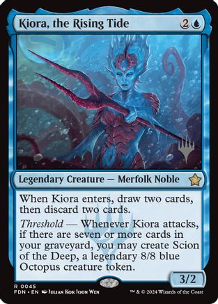 Image of Kiora, the Rising Tide (PPEOE-045) - Promo Pack: Edge of Eternities