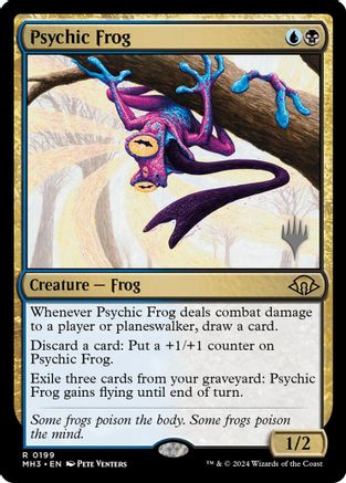Image of Psychic Frog (PPEOE-199) - Promo Pack: Edge of Eternities