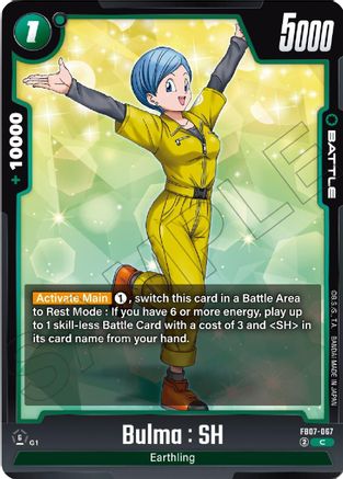Image of Bulma : SH (FB07-067) - Wish For Shenron
