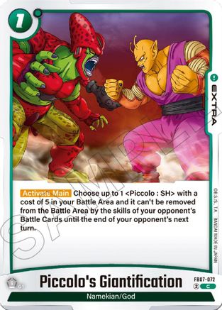 Image of Piccolo's Giantification (FB07-072) - Wish For Shenron