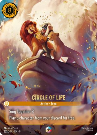 Image of Circle of Life (Enchanted) (225/204) - Fabled Holofoil
