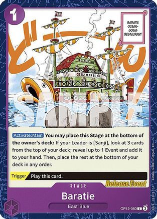 Image of Baratie (OP12-080) - Legacy of the Master Release Event Cards