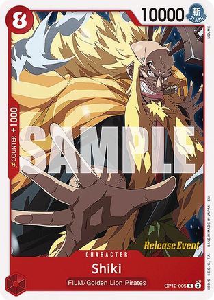 Image of Shiki (OP12-005) - Legacy of the Master Release Event Cards