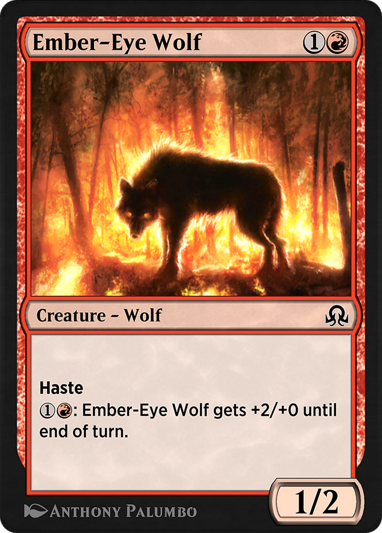 Image of Ember-Eye Wolf (SIR-152) - Shadows over Innistrad Remastered