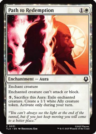 Image of Path to Redemption (TLA-031) - Avatar: The Last Airbender Foil