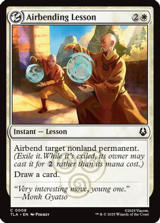 Image of Airbender Lesson (TLA-008) - Avatar: The Last Airbender