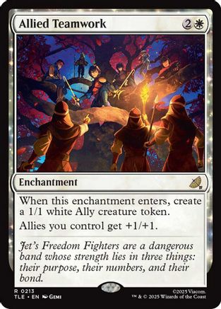 Image of Allied Teamwork (TLE-213) - Avatar: The Last Airbender: Eternal-Legal