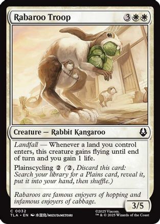 Image of Rabaroo Troop (TLA-032) - Avatar: The Last Airbender